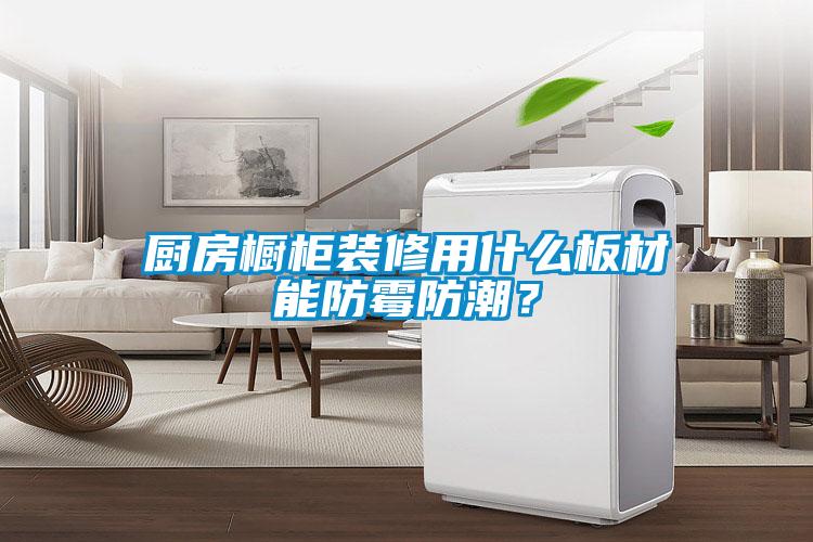 廚房櫥柜裝修用什么板材能防霉防潮？