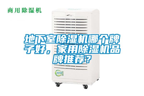 地下室除濕機哪個牌子好，家用除濕機品牌推薦？