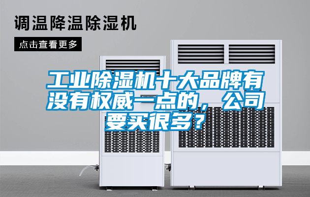 工業(yè)除濕機(jī)十大品牌有沒有權(quán)威一點(diǎn)的，公司要買很多？