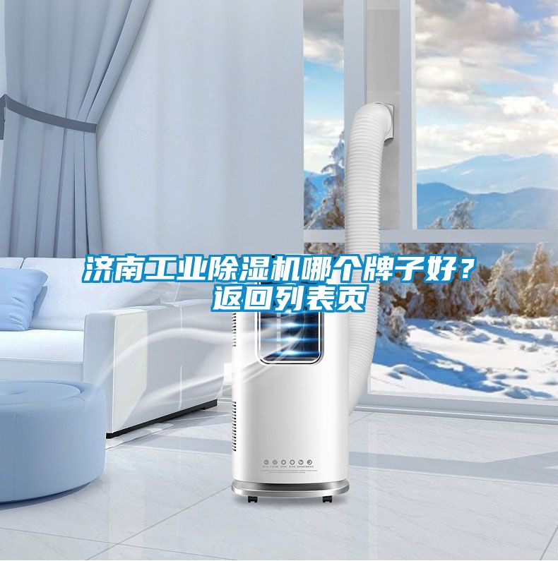 濟(jì)南工業(yè)除濕機(jī)哪個(gè)牌子好？ 返回列表頁(yè)